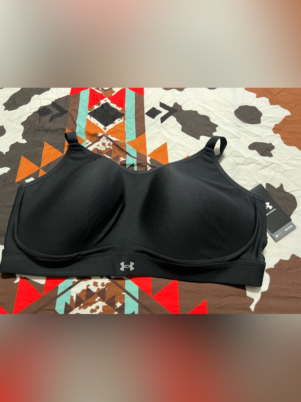Under Armour Black Seamless Molded Sports Bra
